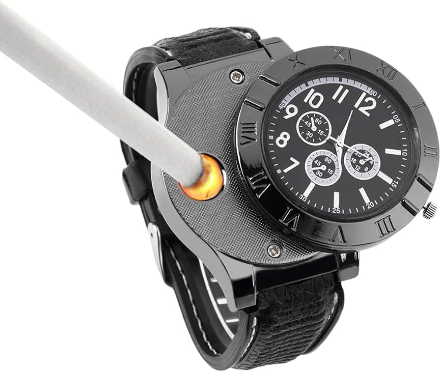 Reloj Analógico Con Encendedor Eléctrico (2 en 1)