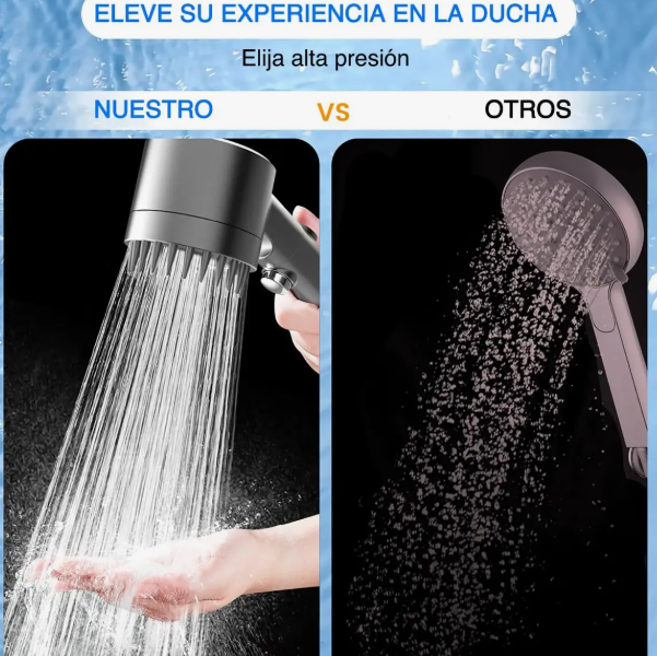 CABEZAL DE DUCHA REGADERA ALTA PRESIÓN
