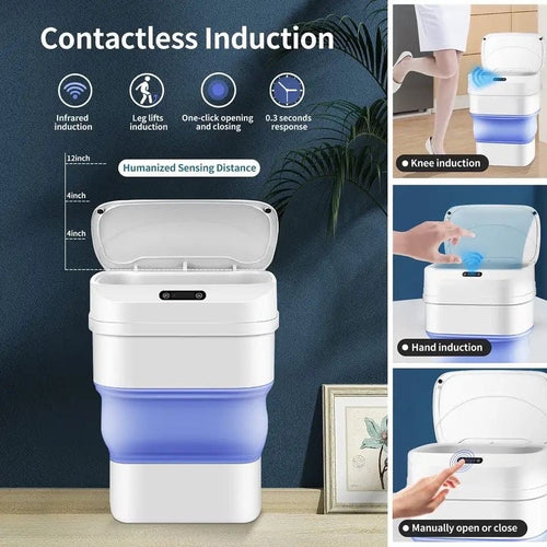 Bote de Basura Inteligente Plegable