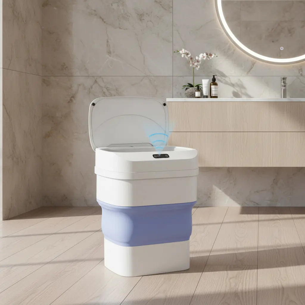 Bote de Basura Inteligente Plegable