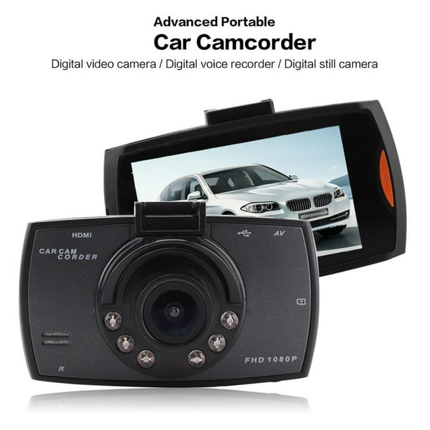 Cámara de Coche con Sensor de Choque Full HD 1080P