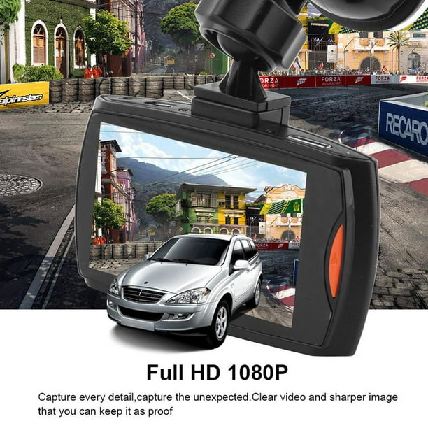 Cámara de Coche con Sensor de Choque Full HD 1080P
