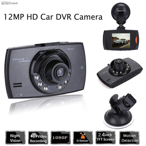 Cámara de Coche con Sensor de Choque Full HD 1080P