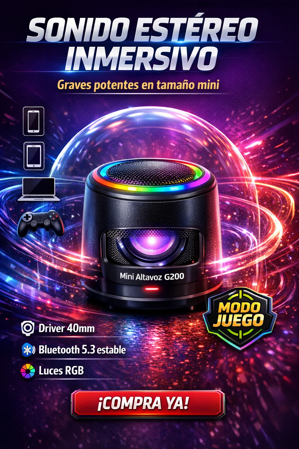 Mini altavoz G200