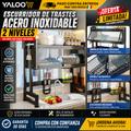 Escurridor de Trastes Acero Inoxidable 2 niveles