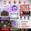 Trampa Lámpara Led Luz UV Mata Mosquitos